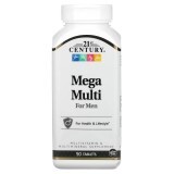 Мультивітаміни для чоловіків, Mega Multi for Men, 21st Century, 90 таблеток