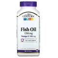 Риб'ячий жир, 1200 мг, Омега-3, 360 мг, Fish Oil Omega 3, 21st Century, 90 желатинових капсул