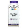 Червоний дріжджовий рис, Red Yeast Rice, 21st Century, 150 вегетаріанських капсул