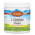 L-лизин в порошке, L-Lysine, Amino Acid Powder, Carlson, 100 гр