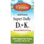 Вітамін D3+K2 у краплях, 2000 МО та 45 мкг, Super Daily D3+K2, Carlson, 10.16 мл