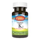 Витамин K2, MK-7, 90 мкг, Vitamin K2 as MK-7, Carlson, 60 желатиновых капсул