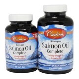 Лососевый Жир, Salmon Oil Complete, Carlson, 120+60 желатиновых капсул