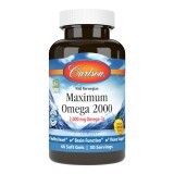 Омега Максимум 2000, Смак Лимона, Maximum Omega 2000, Carlson, 60 желатинових капсул