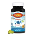 Рыбий жир (DHA) для Детей, Вкус Апельсина, Kid's Chewable, Carlson, 60 желатиновых капсул