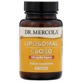 Коэнзим Q10 липосомальный, 100 мг, Liposomal CoQ10, Dr. Mercola, 30 капсул