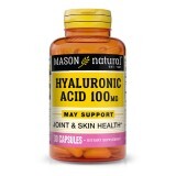 Гіалуронова кислота 100мг, Hyaluronic Acid, Mason Natural, 30 капсул