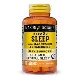Легкий сон з магнієм та ромашкою, Eazy sleep with Magnesium & Chamomile, Mason Natural, 60 таблеток