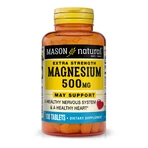 Магній 500мг, Magnesium Extra Strength, Mason Natural, 100 таблеток: ціни та характеристики