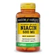 Ниацин 500мг пролонгированного действия, B3, Niacin Extended Release, Mason Natural, 60 капсул