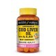 Рыбий жир из печени трески с витаминами, вкус апельсина, Cod Liver Oil With Vitamin A, C &amp; D, Mason Natural, 100 жевательных таблеток