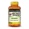 Расторопша (Силимарин), Milk Thistle (Silymarin), Mason Natural, 60 капсул