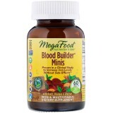 Строитель крови, Blood Builder Minis, MegaFood, 60 таблеток