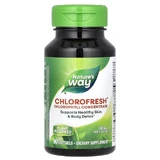 Nature's Way, Chlorofresh, концентрований хлорофіл, 100 мг, 90 капсул (50 мг у капсулі)