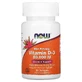Вітамін D-3 50000 МО, Vitamin D3, Now Foods, 50 желатинових капсул