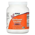 Подсолнечный Лецитин чистый порошок, Sunflower Liquid Lecithin, Now Foods, 454 гр 1 фунт