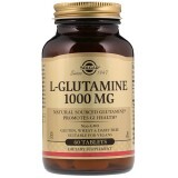 L-Глютамін, L-Glutamine, Solgar, 1000 мг, 60 таблеток