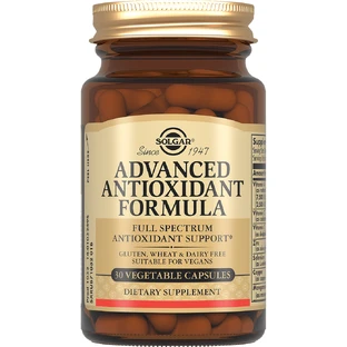 Антиоксидантна Формула, Advanced Antioxidant Formula, Solgar, 120 капсул