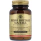 Грибы Рейши, Шитаке и Митаке, Reishi Shiitake Maitake, Solgar, 50 капсул