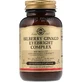 Комплекс для Очей, Bilberry Ginkgo Eyebright Complex, Solgar, 60 капсул