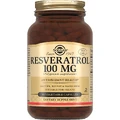 Ресвератрол, Resveratrol, Solgar, 100 мг, 60 вегетарианских капсул