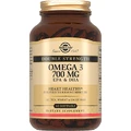 Омега-3, ЕПК і ДГК, Double Strength, 700 мг, Solgar, 60 желатинових капсул