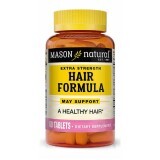 Формула для підвищеної міцності волосся, Extra Strength Hair Formula, Mason Natural, 60 таблеток