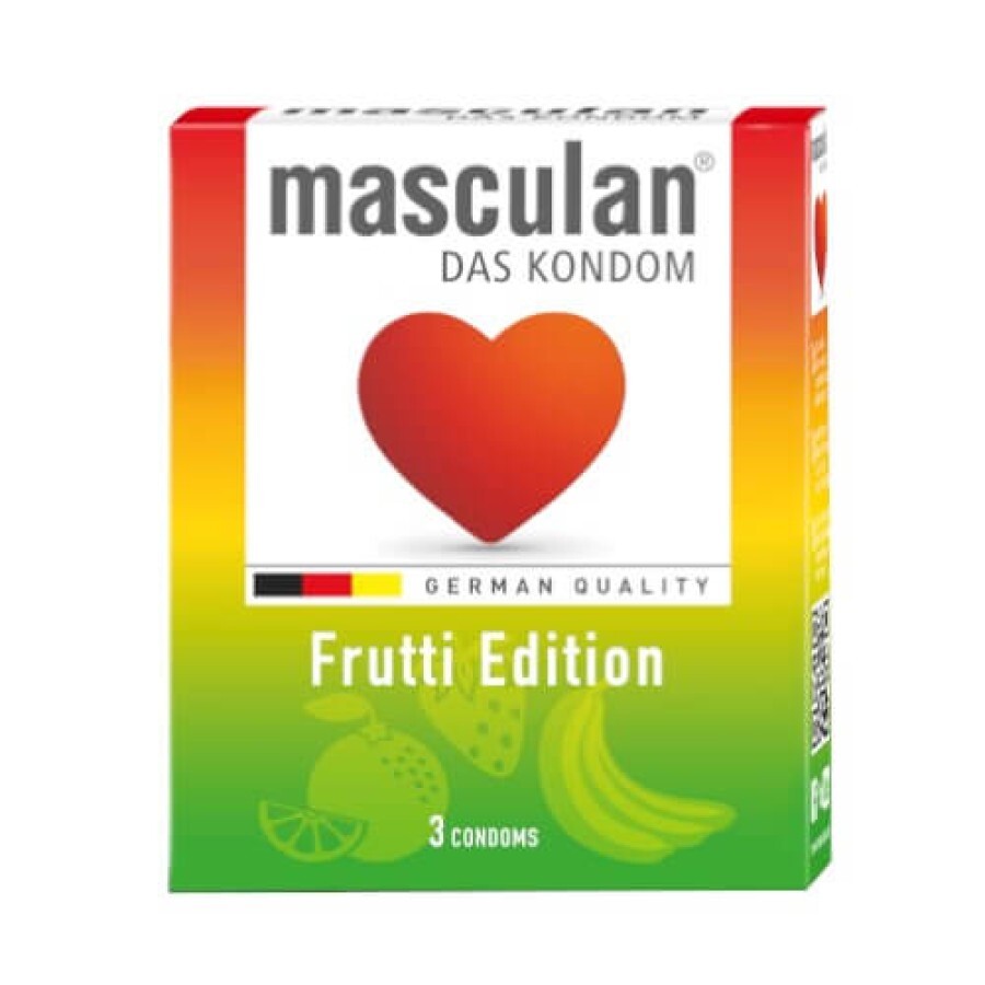 Презервативи Masculan Frutti Edition кольорові з ароматами №3: ціни та характеристики