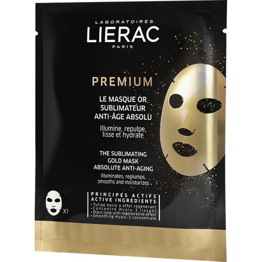 Маска-салфетка Lierac Премиум Золотая маска 20 мл: цены и характеристики