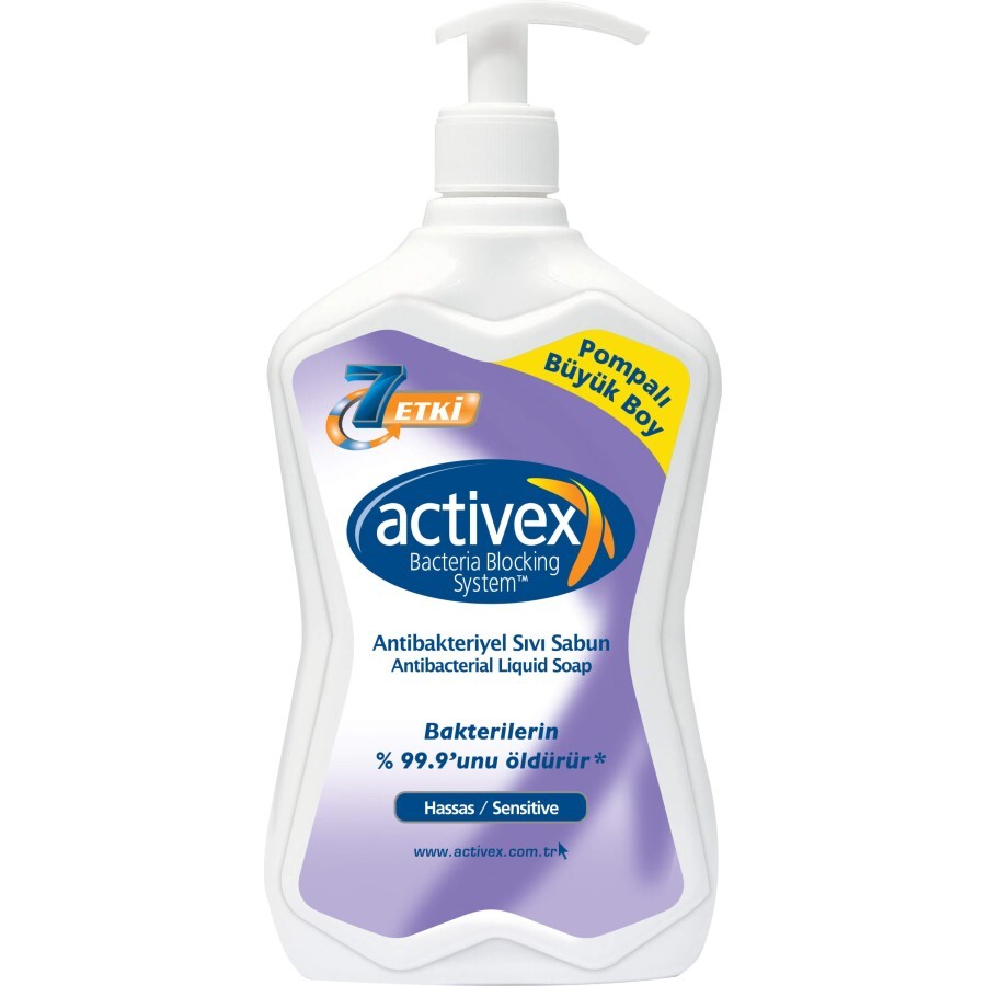 Рідке мило Activex Sensitive Антибактеріальне 700 мл: ціни та характеристики