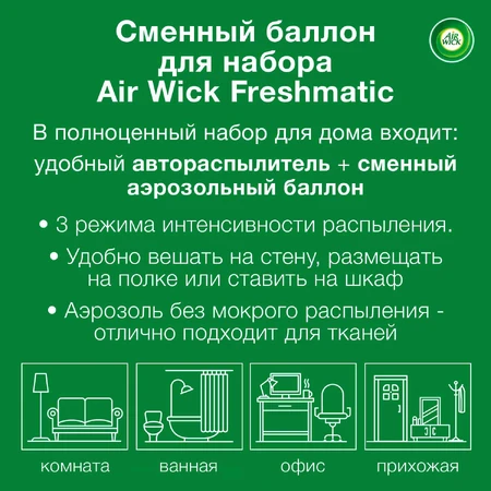 Освіжувач повітря Air Wick Блакитна лагуна 250 мл: ціни та характеристики