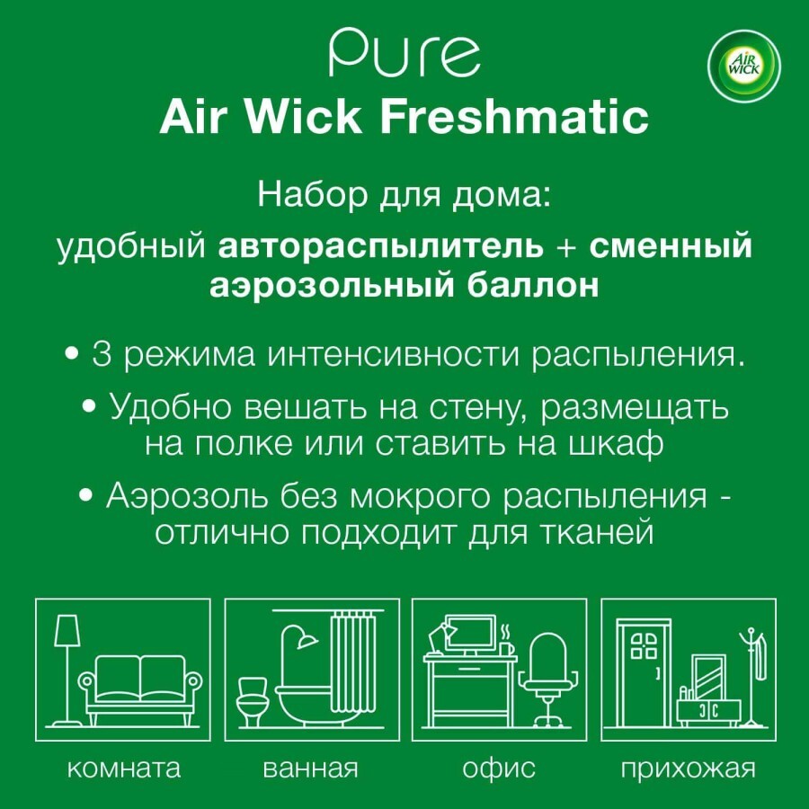Освежитель воздуха Air Wick Весеннее настроение 250 мл: цены и характеристики