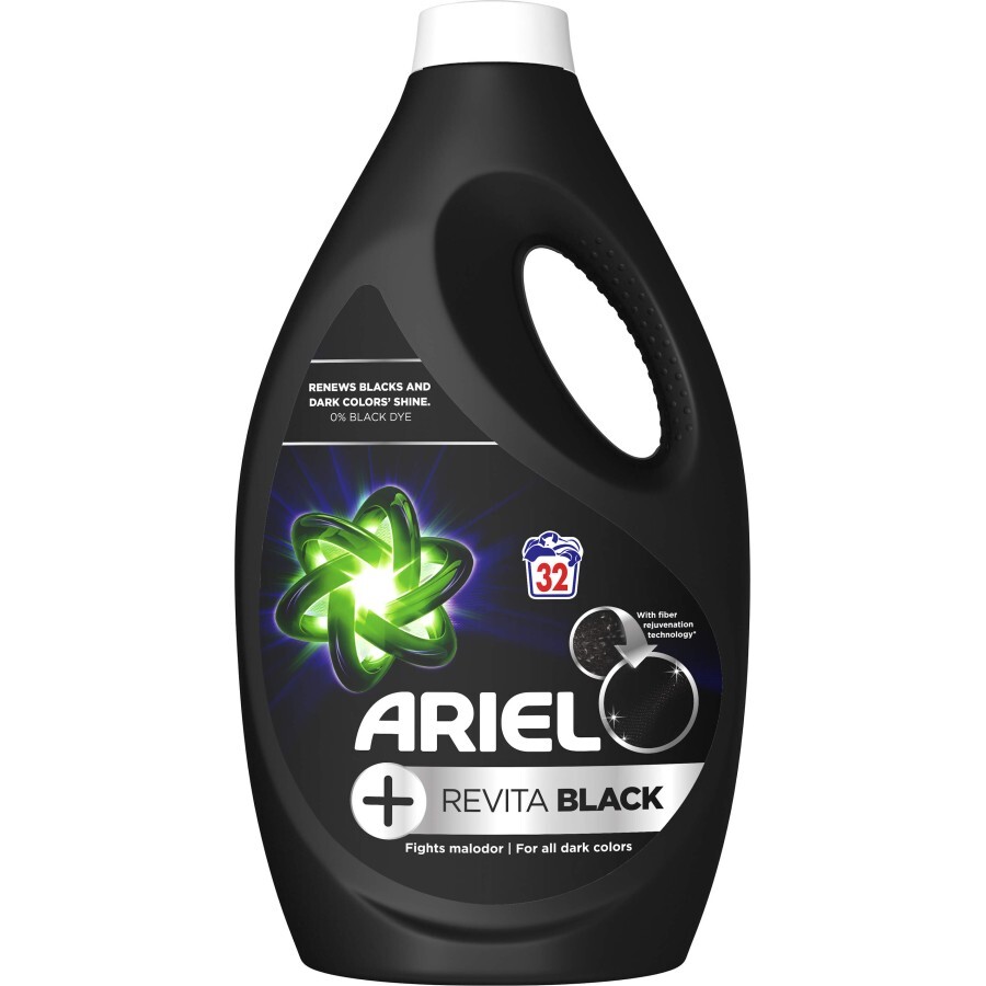 Гель для стирки Ariel+Revita Black 1.76 л: цены и характеристики