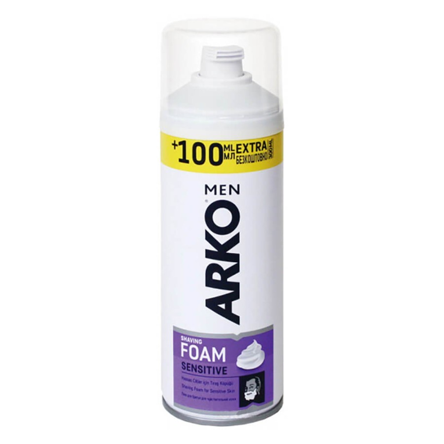 Піна для гоління ARKO Sensitive 300 мл: ціни та характеристики