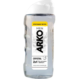 Гель для душу ARKO Men 2 in 1 Crystal 260 мл