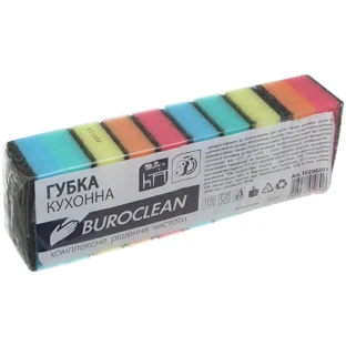 Губки кухонные Buroclean 10 шт.