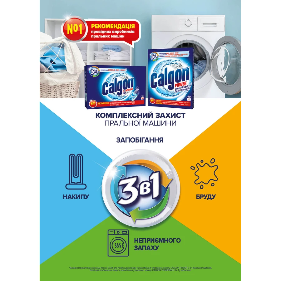 Смягчитель воды Calgon 3 в 1 1 кг: цены и характеристики