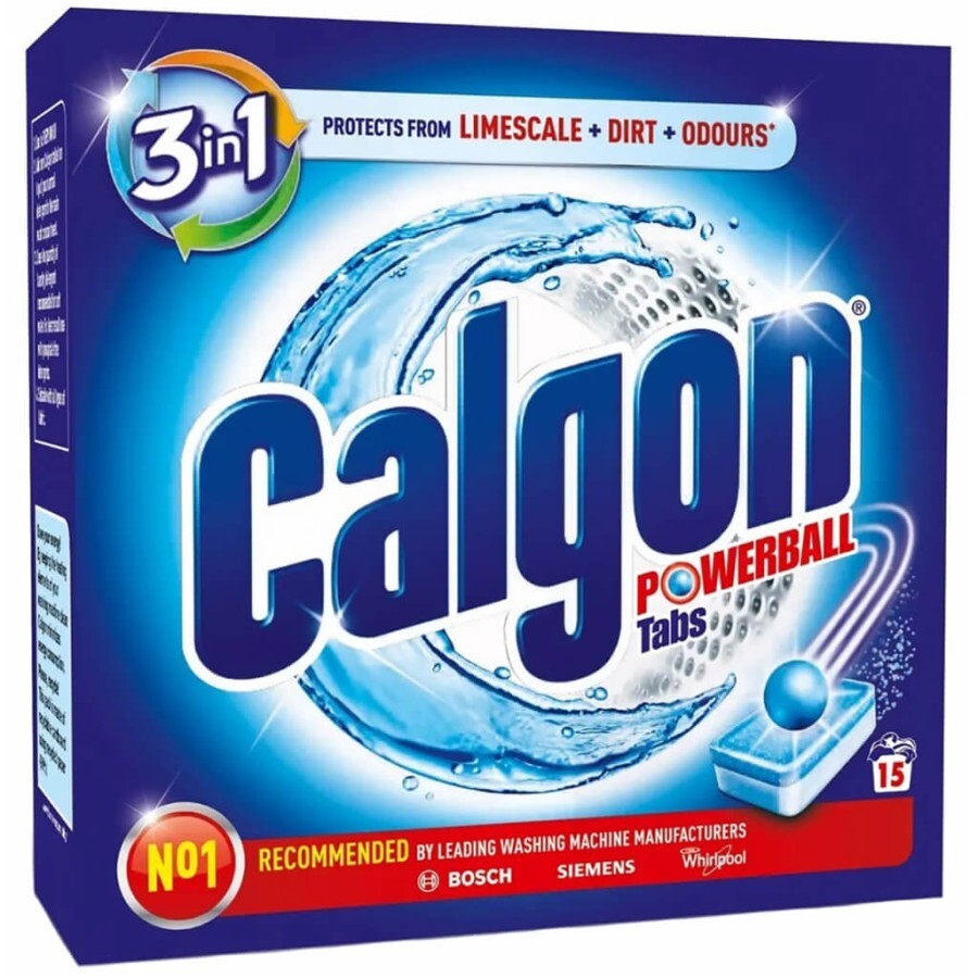 Смягчитель воды Calgon таблетки 3 в 1 15 шт.: цены и характеристики