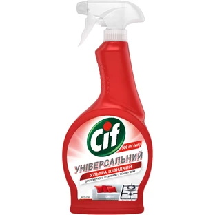 Спрей для чищення кухні Cif універсальний ультрашвидкий 500 мл