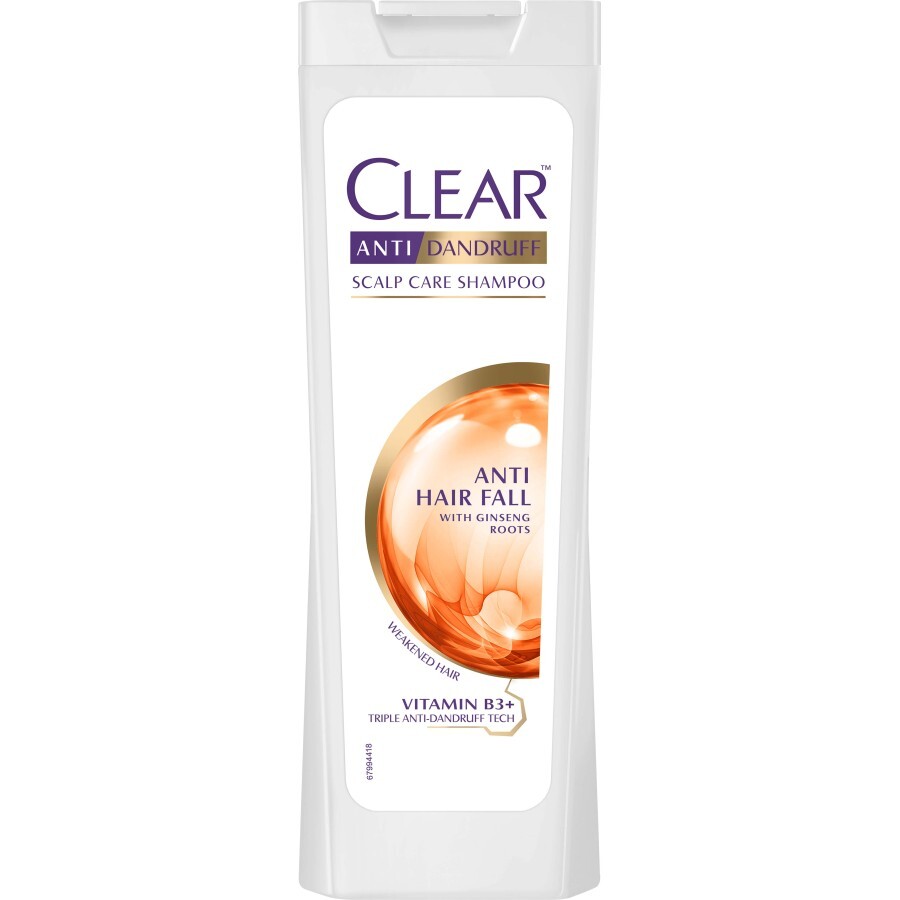 Шампунь Clear проти лупи Захист від випадіння волосся 250 мл: ціни та характеристики