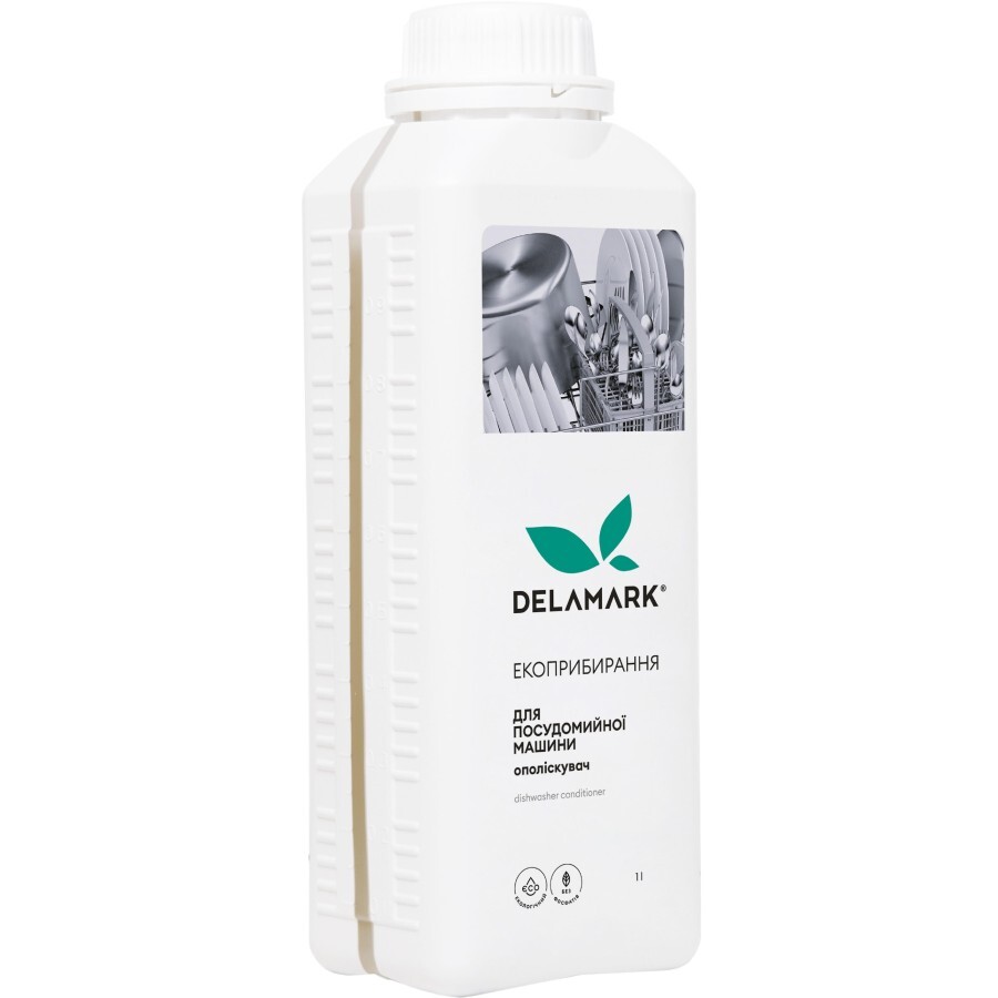 Ополаскиватель для посудомоечных машин DeLaMark 1 л: цены и характеристики