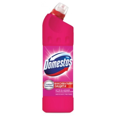 Жидкость для чистки ванн Domestos Розовый Шторм 1 л