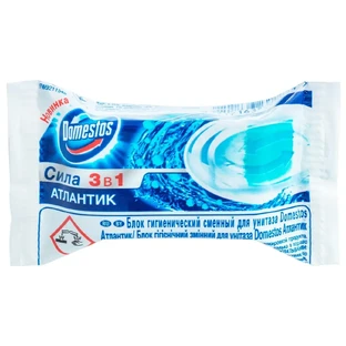 Туалетний блок Domestos Атлантик змінний блок 40 г 