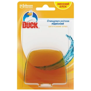Туалетный блок Duck Цитрусовый бриз сменный блок