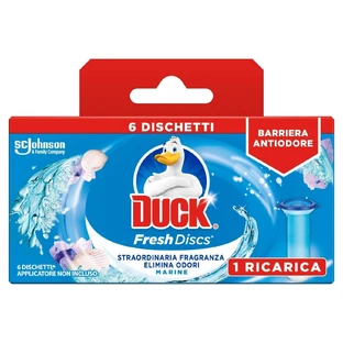 Туалетний блок Duck Диски Чистоти Морська свіжість змінний блок 38 г 