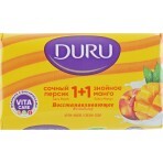 Твердое мыло Duru Сочный персик и жаркое манго 80 г: цены и характеристики