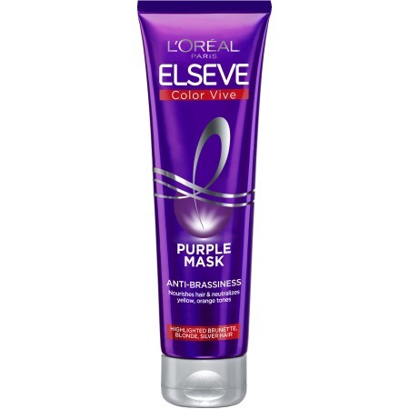 Маска для волосся Elseve Color Vive Purple для освітленого та мелір. волосся 150 мл 