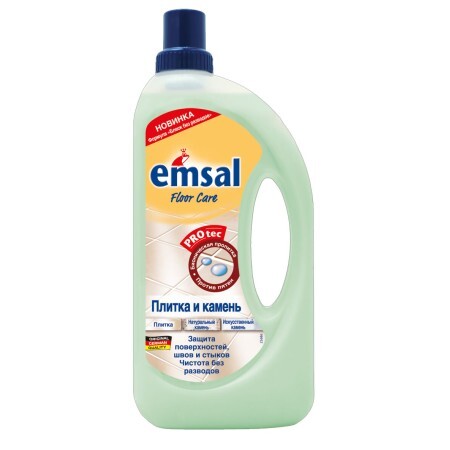 Средство для мытья полов Emsal для камня и изразца с защитой от пятен 1 л