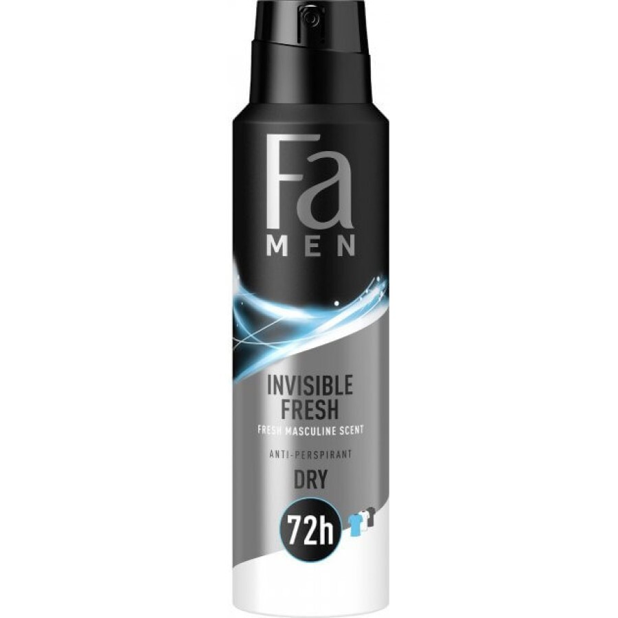 Антиперспирант Fa Men Invisible Fresh со свежим ароматом 150 мл: цены и характеристики