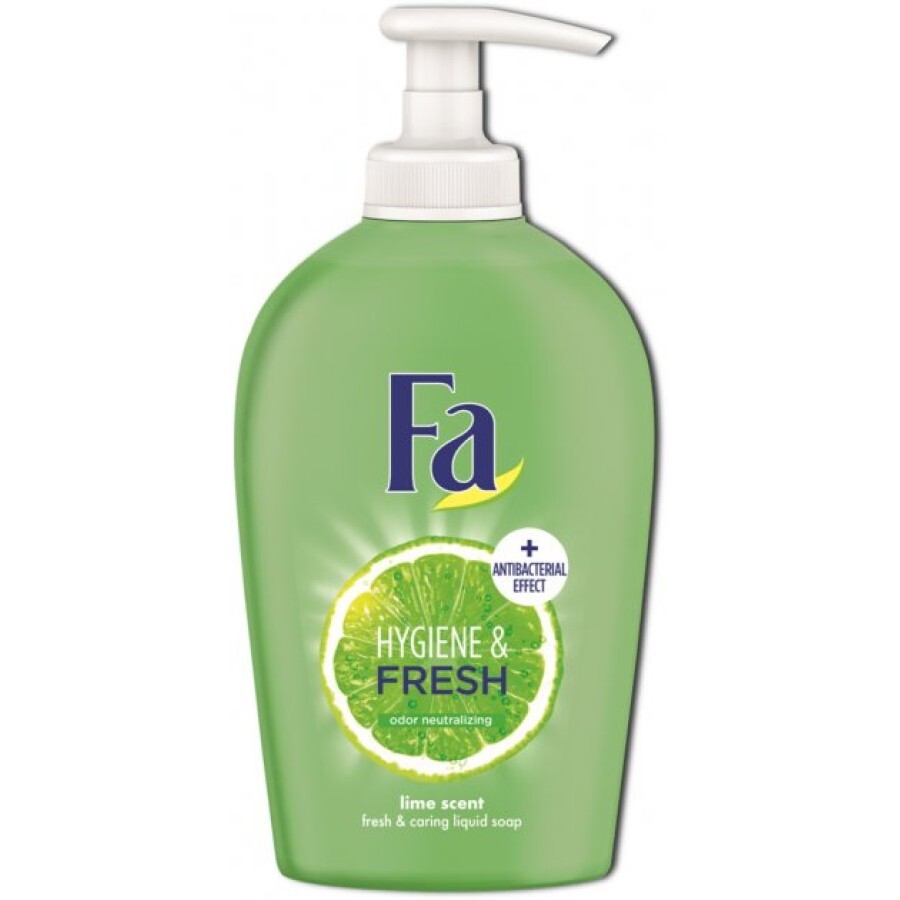 Рідке мило Fa Hygiene & Fresh Аромат лайма 250 мл: ціни та характеристики